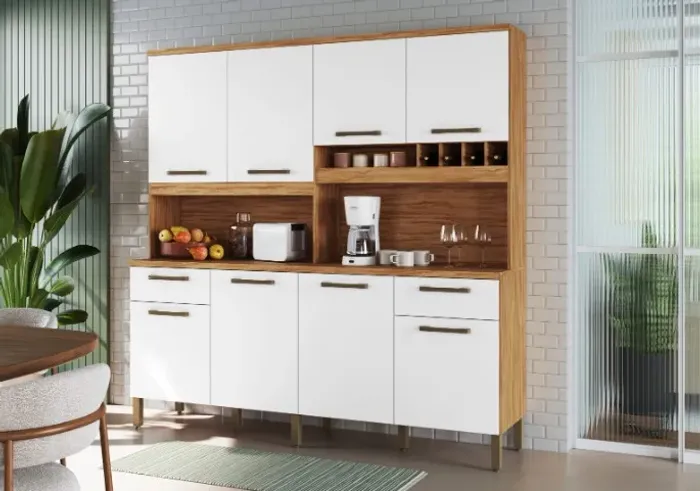 Armario de Cozinha Cabernet em MDF (Novo)