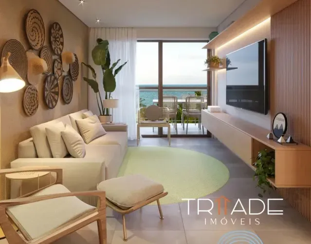 APARTAMENTO 2 QUARTOS VARANDA GOURMET LASER COMPLETO BEACH CLASS CARNEIROS,