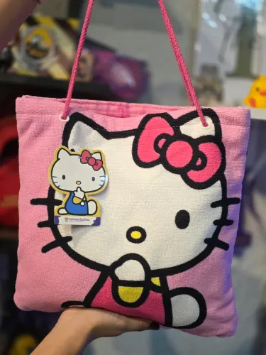 Hello Kitty  Bolsa e toalha de Praia 2 em 1 OFICIAL