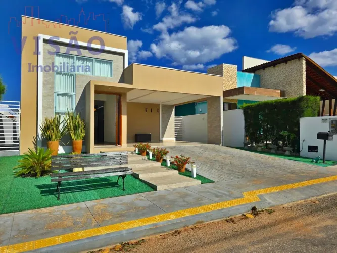 ALUGA-SE CASA DE ALTO PADRÃO NO RESIDENCIAL NINHO