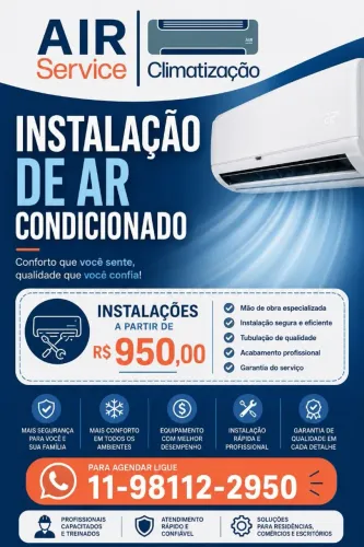 Empresa de instalação de ar condicionado