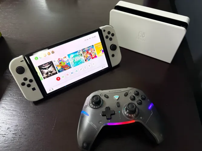 Nintendo Switch Oled desbl.