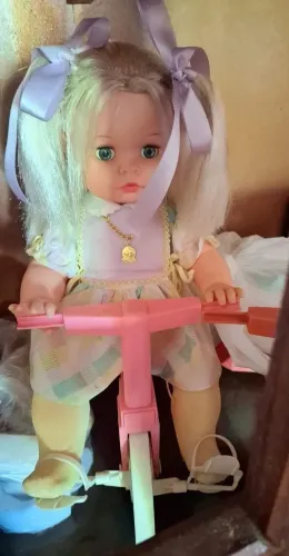 Boneca tippy antiga peça de colecionador marca estrela