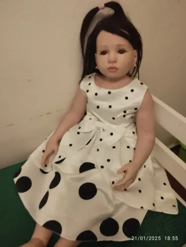 Vestido Infantil Festa Menina Poka Dot