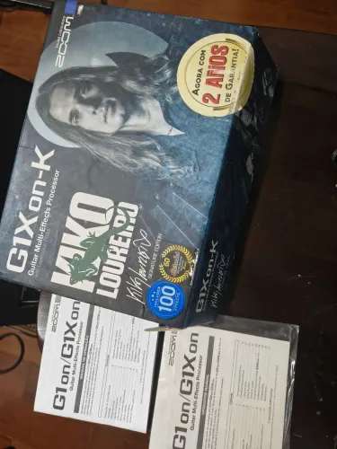 Pedaleira de guitarra Zoom G1x-on Edição Kiko Loureiro