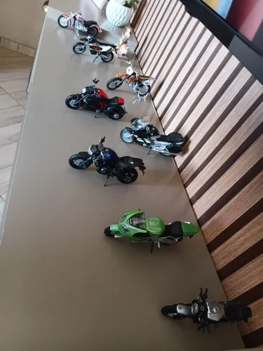 Coleção de mini motos