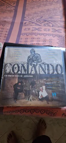 Disco Vinil Comando D.M.C - São paulo está se armando 1994,raridade