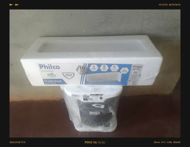 Vendo ar condicionado Philco 12000btus