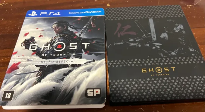 Ghost of Tsushima SteelBook - Edição especial Perfeito