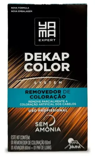 Dekcolor removedor de tinta de cabelos 