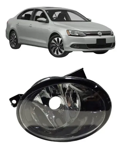 Farol Milha Auxiliar Ld Jetta 2011 2012 2013 2014 2015 Transparente