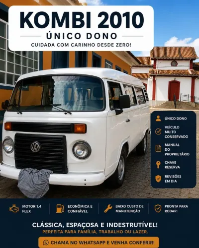 Volkswagen Kombi Standard 1.4 MI Total Flex 8V 2010