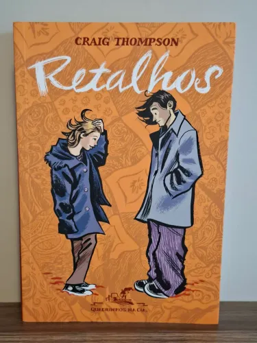 Hq Retalhos de Craig Thompson (Habibi) Editora Quadrinhos na Cia / 592 pg