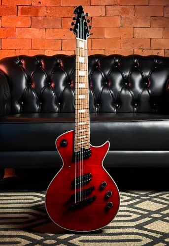 Guitarra Tagima 7 Cordas Unique Almach Les Paul