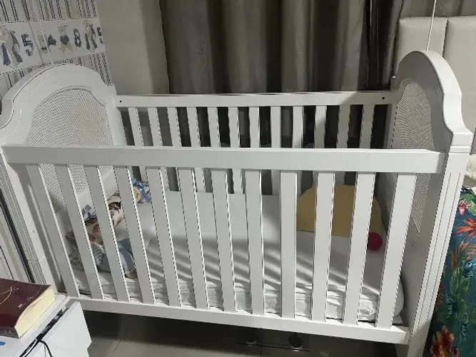 Berço Infantil Branco 