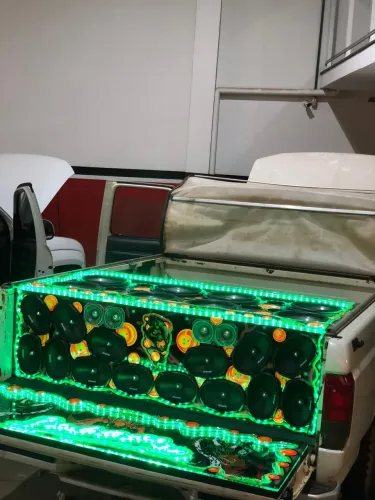 Madeiramento caminhonete