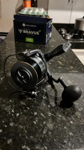 Molinete Pesca Brasil Bravus XP (Tamanho 80)