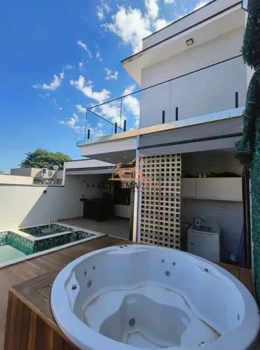 Casa sobrado com piscina à venda - Condomínio Golden Park Sigma -Sorocaba