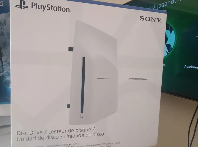 Leitor de ps5 slim zerado!