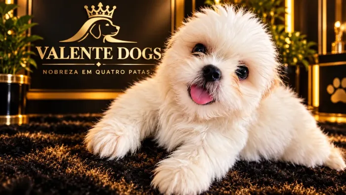 Filhote shitzu raça pequena