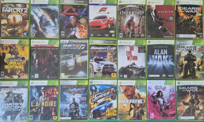 Jogos Xbox 360 a partir de R$40,00