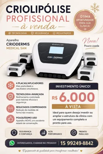 CRIOLIPÓLISE CRIODERMIS