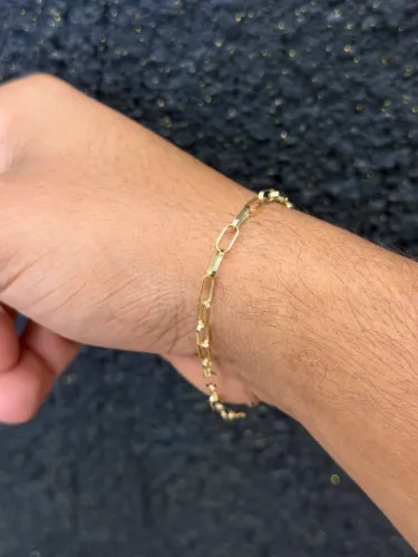 Pulseira ouro 18k 750