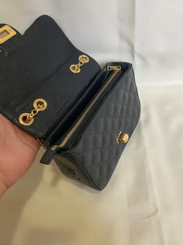 Bolsa Couro legítimo Preta