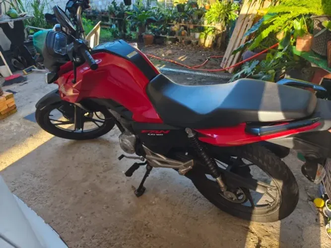 Honda CG Fan 160 Flex 6.000km única dona - sem detalhe- novinha