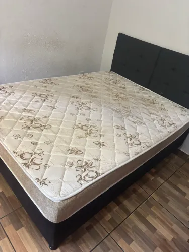 Cama box casal comum