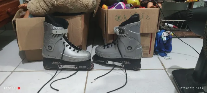 patins traxart street antigo