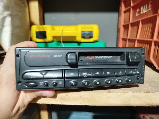 Rádio toca fitas Philips Chevrolet