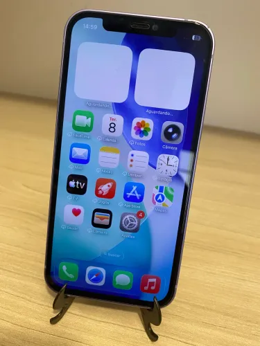 iPhone 12 64GB Roxo Bateria 100%