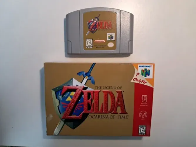 Jogo Zelda Ocarina of Time REPRO