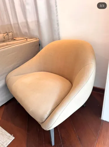 Par de Poltronas Kan Artefacto- Design de Luxo Contemporâneo (2 Unidades)