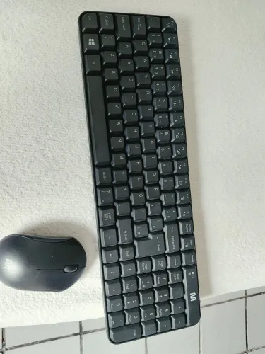 Kit Teclado e Mouse Sem Fio USB Preto Multi - TC183