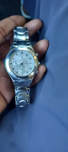 Relógio Seculus Stilo Chronograph Masculino - Prateado