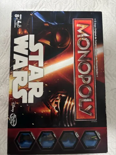Monopoly Star Wars - Novo, completo (nunca usado)