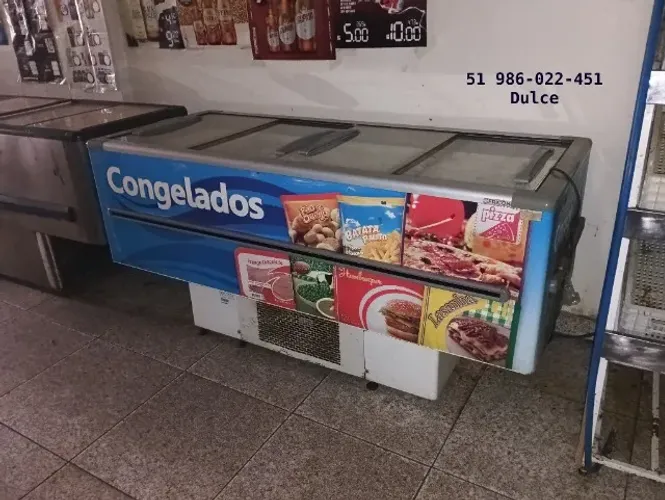 Freezer Horizontal Comercial Fricon para Congelados (Porta de Vidro)