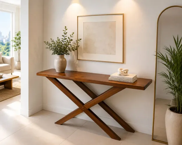 Aparador em madeira maciça - design diferenciado e muito elegante