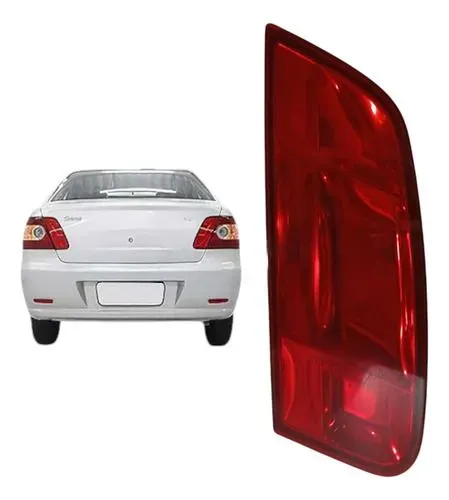 Lanterna Esquerda Tampa Traseira Fiat Siena Sapão 2007 a 2012