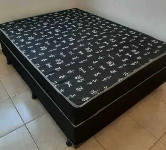Cama box casal