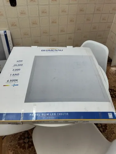Painel Led Slim de embutir 
