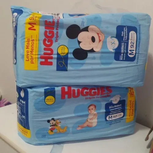 Fraldas Huggies M