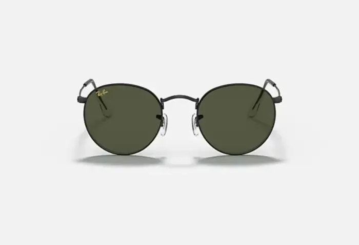 Óculos de Sol Ray ban modelo round preto