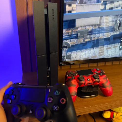 PS4 500GB + Controle | Completo + Jogos