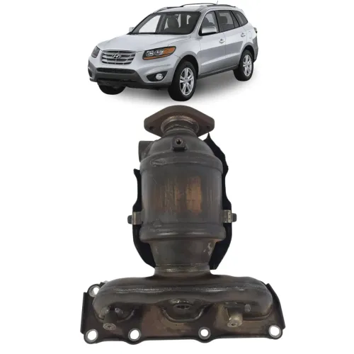Catalizador Esquerdo Hyundai Santa Fe 3.5 2010 2011 2012