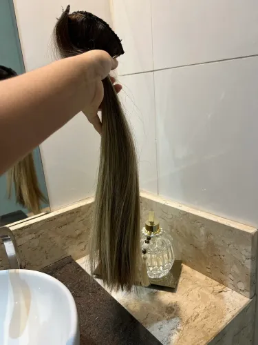 Cabelo humano loiro