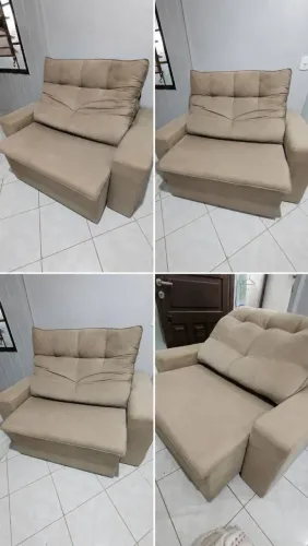 SOFÁ 1,60 retrátil e reclinável (pequeno)