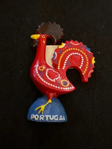 Ímã Decorativo Galo de Barcelos, Portugal